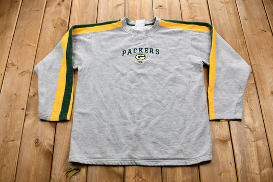 Vintage 1990s Green Bay Packers Pullover Sweatshirt / NFL / Vintage Crewneck / Streetwear / Athleisure Sportswear