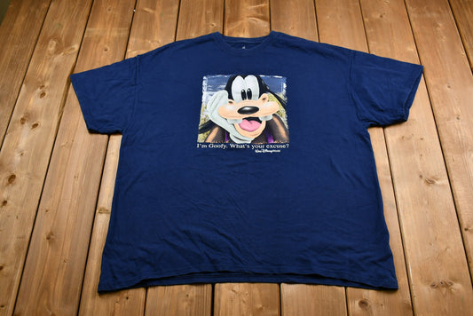 Vintage 1990s Goofy T-shirt / Disney / Vintage T-shirt / Mickey Mouse / Streetwear / Walt Disney World / Graphic Tee