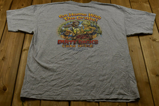 Vintage 1990s Panama City Beach Florida Vacation T-Shirt /  80s / 90s / Streetwear Fashion / Made In USA / Vacation Tee / Travel & Tourism