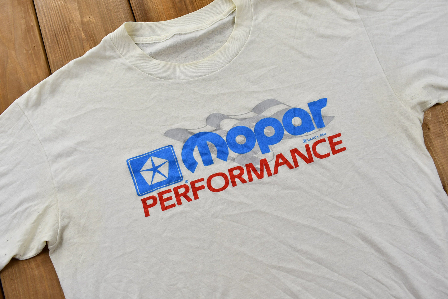 Vintage 1990s Mopar Performance T-Shirt / Single Stitch / Chrysler / 90s Streetwear / Retro Style