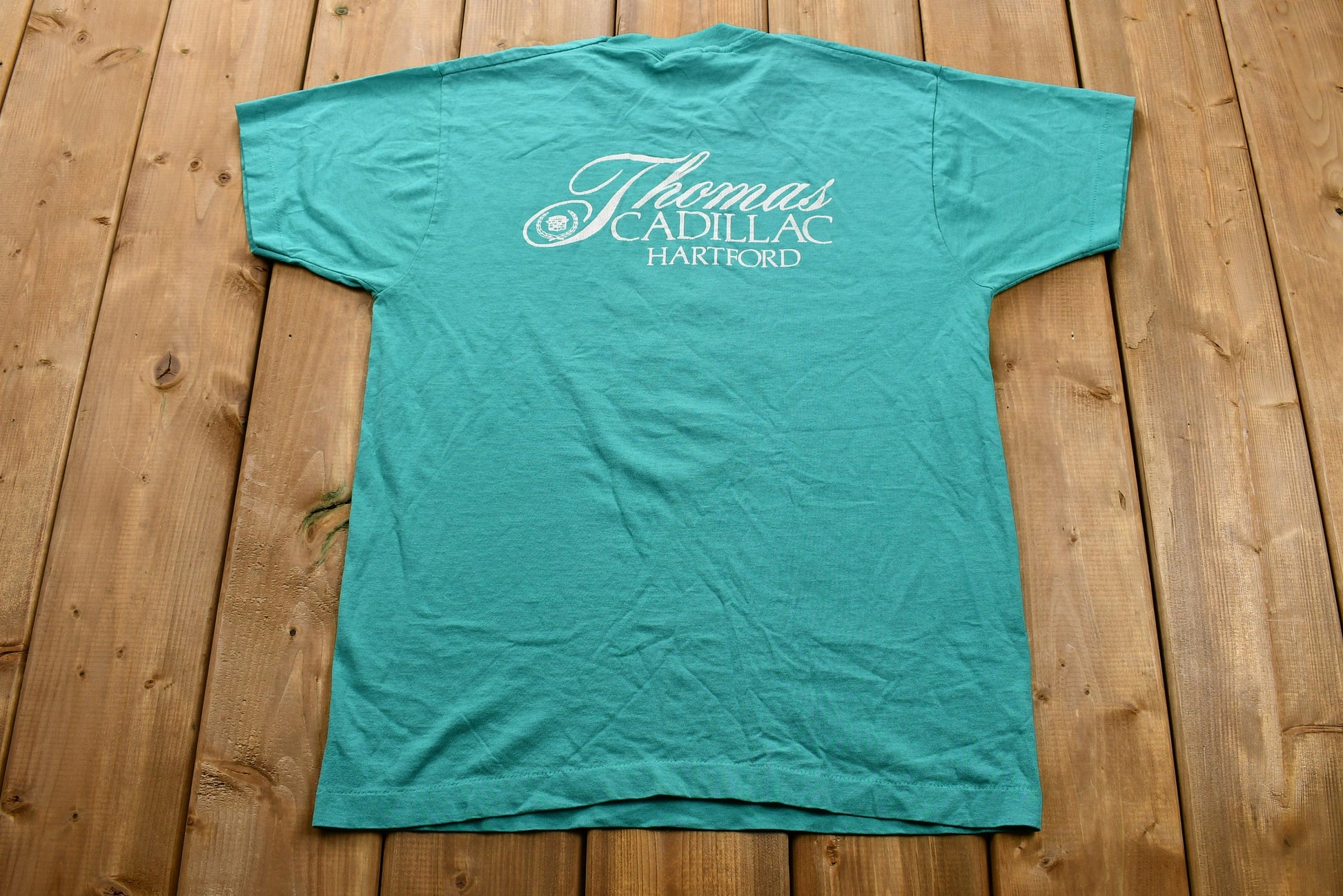 Vintage 1980s Thomas Cadillac Dealership T-Shirt