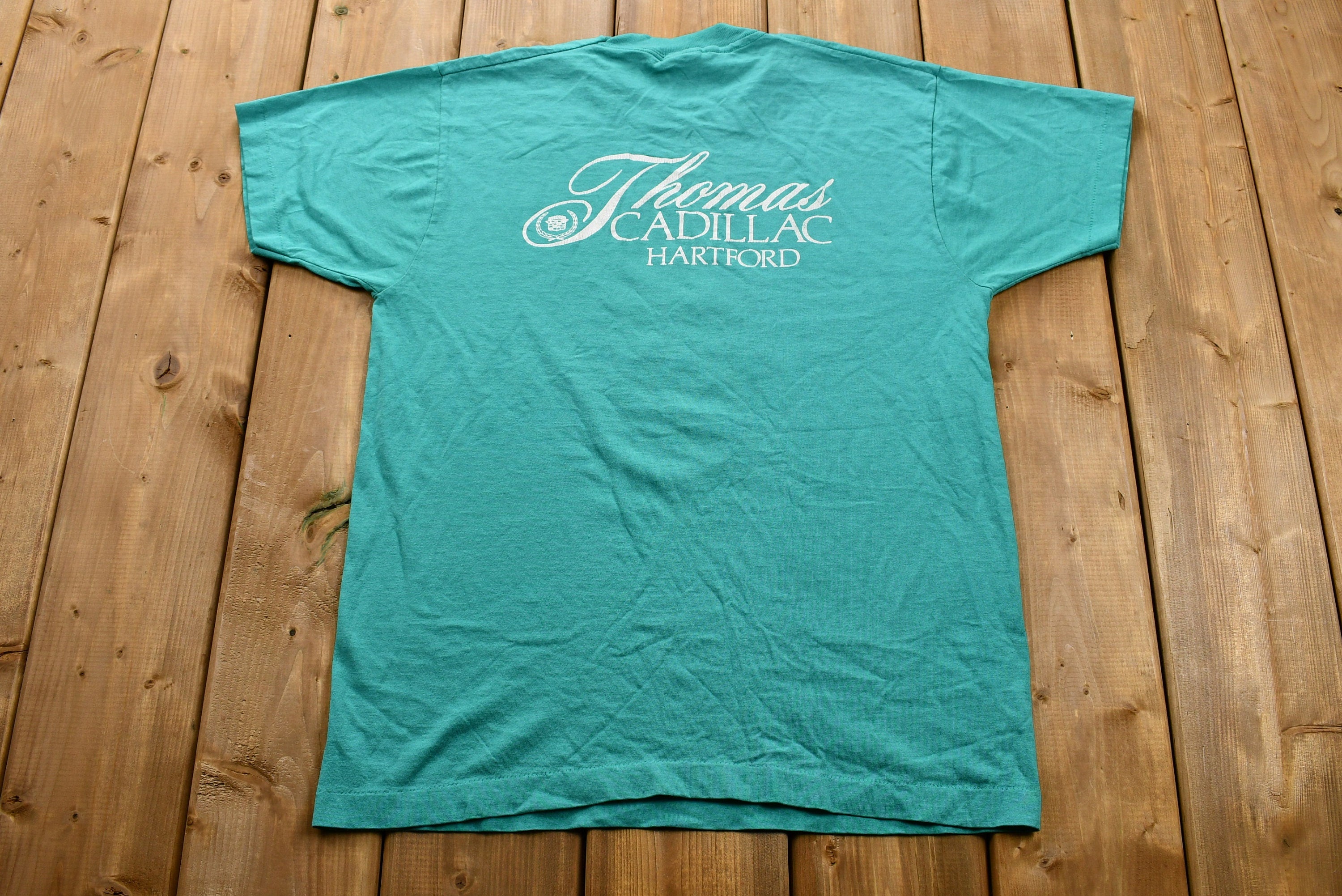 Vintage 1980s Thomas Cadillac Dealership T-Shirt