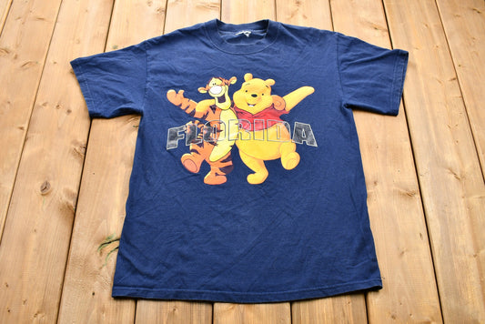 Vintage 1990s Florida Winnie the Pooh T-Shirt / Disney / Tigger / Disney / 90s Graphic Tee / Cartoonist / American Streetwear