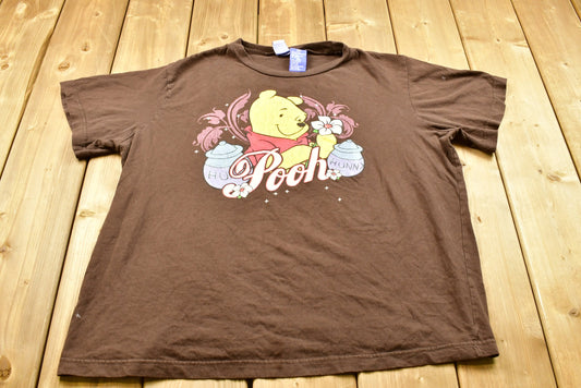 Naturally Distressed Vintage 1990s Winnie The Pooh Cartoon T-Shirt / Disney / Graphic / American Streetwear