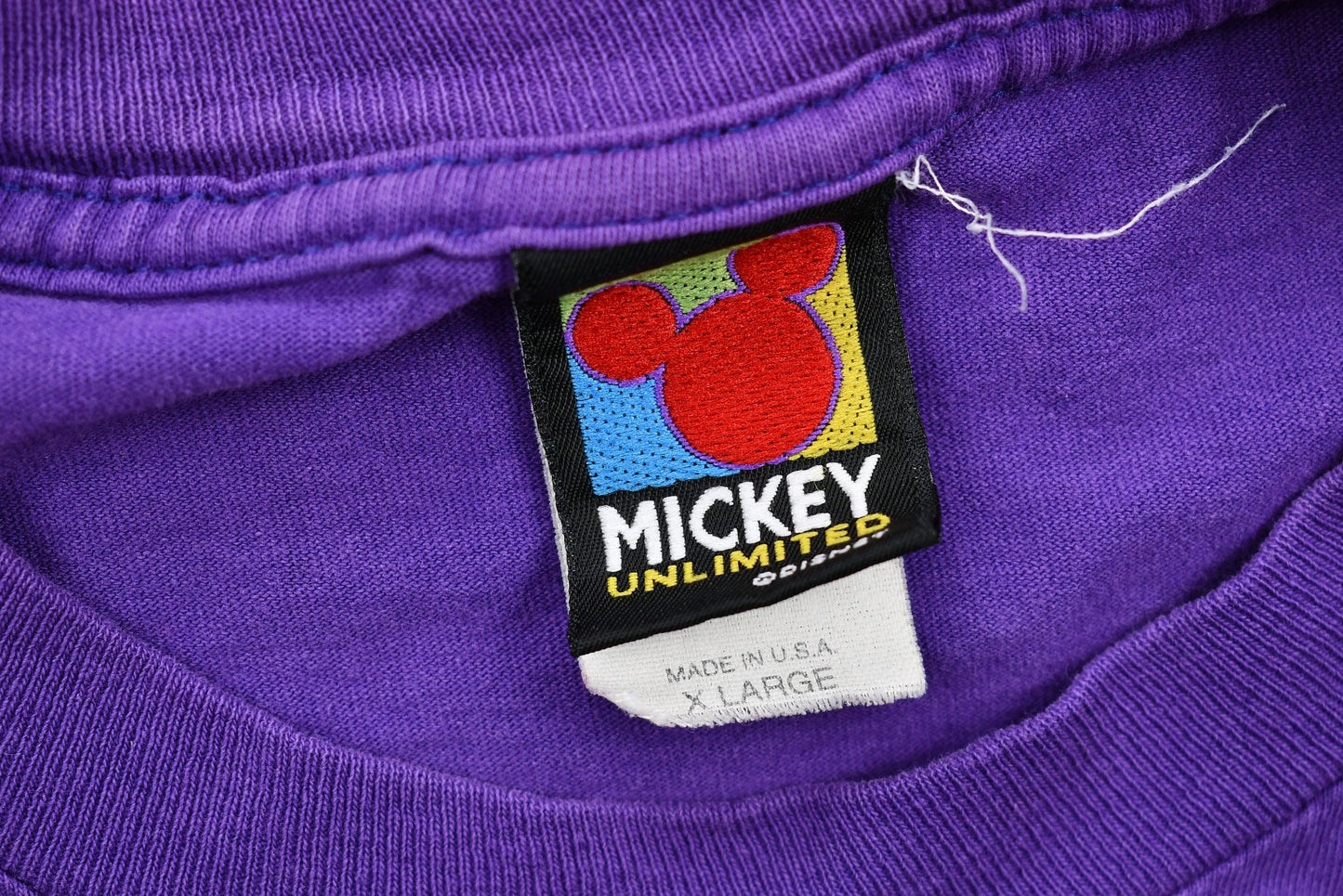 Vintage 1990s Mickey Mouse T-Shirt / 90s Graphic Tee / Disney / Cartoonist / American Streetwear / Made in USA / Vintage Graphic Tee