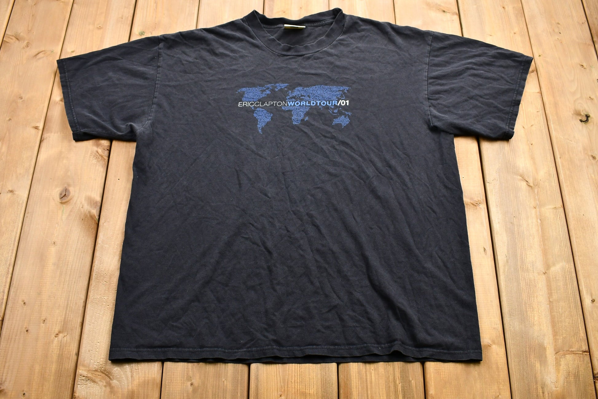 Vintage 2001 Eric Clapton World Tour T-Shirt