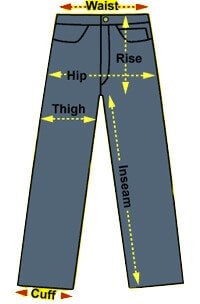 Vintage 1970s Golden Horse Navy Blue Corduroy Pants Size 26 x 30