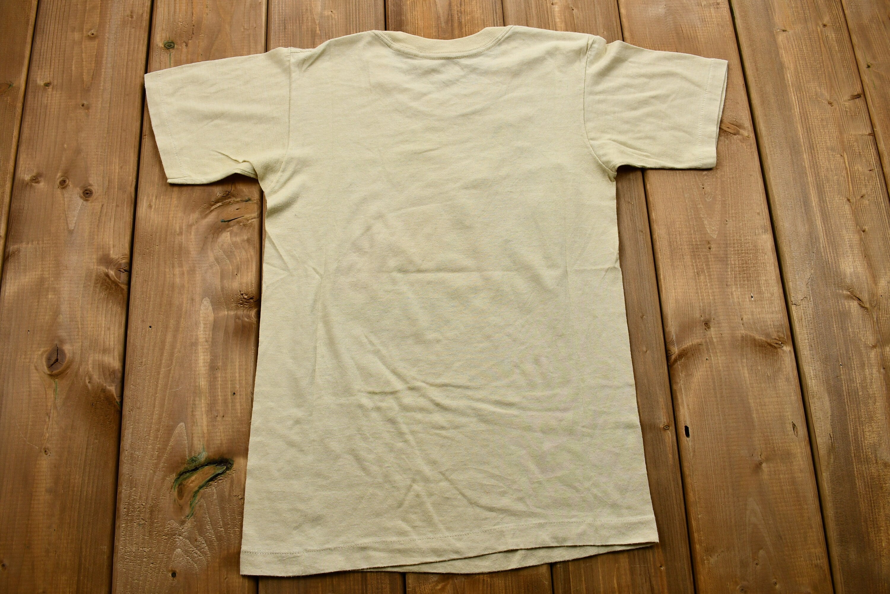 Vintage 1980s St. Thomas Sail Boat Graphic T-Shirt
