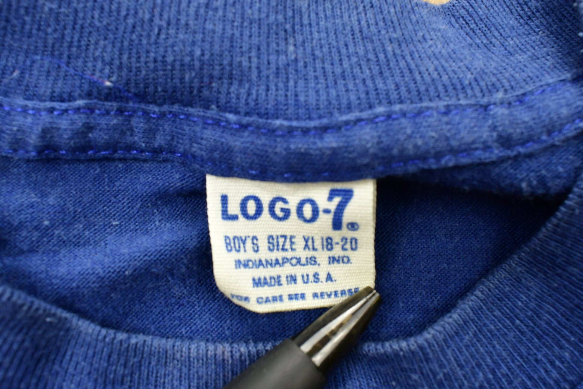 Vintage 1980s Dallas Cowboys Logo 7 NFL Long Sleeve T-Shirt