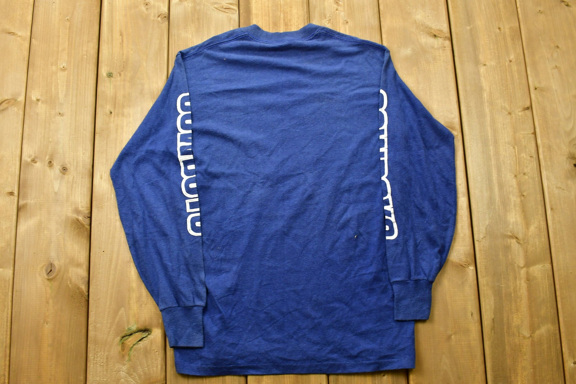 Vintage 1980s Dallas Cowboys Logo 7 NFL Long Sleeve T-Shirt