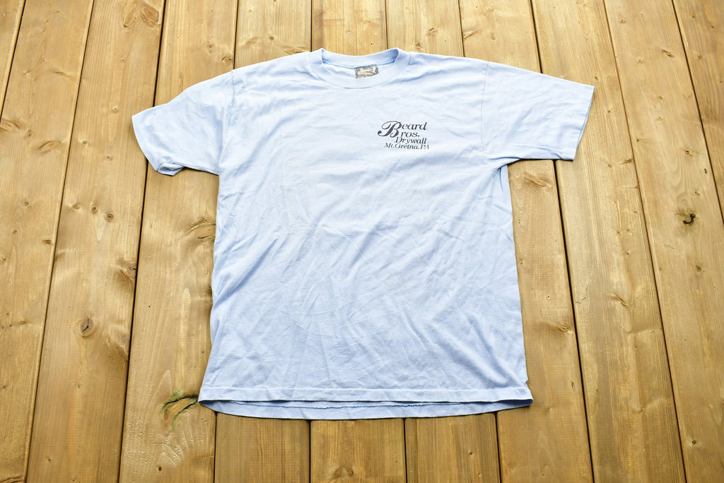 Vintage 1980's Beard Bro's Drywall T-Shirt