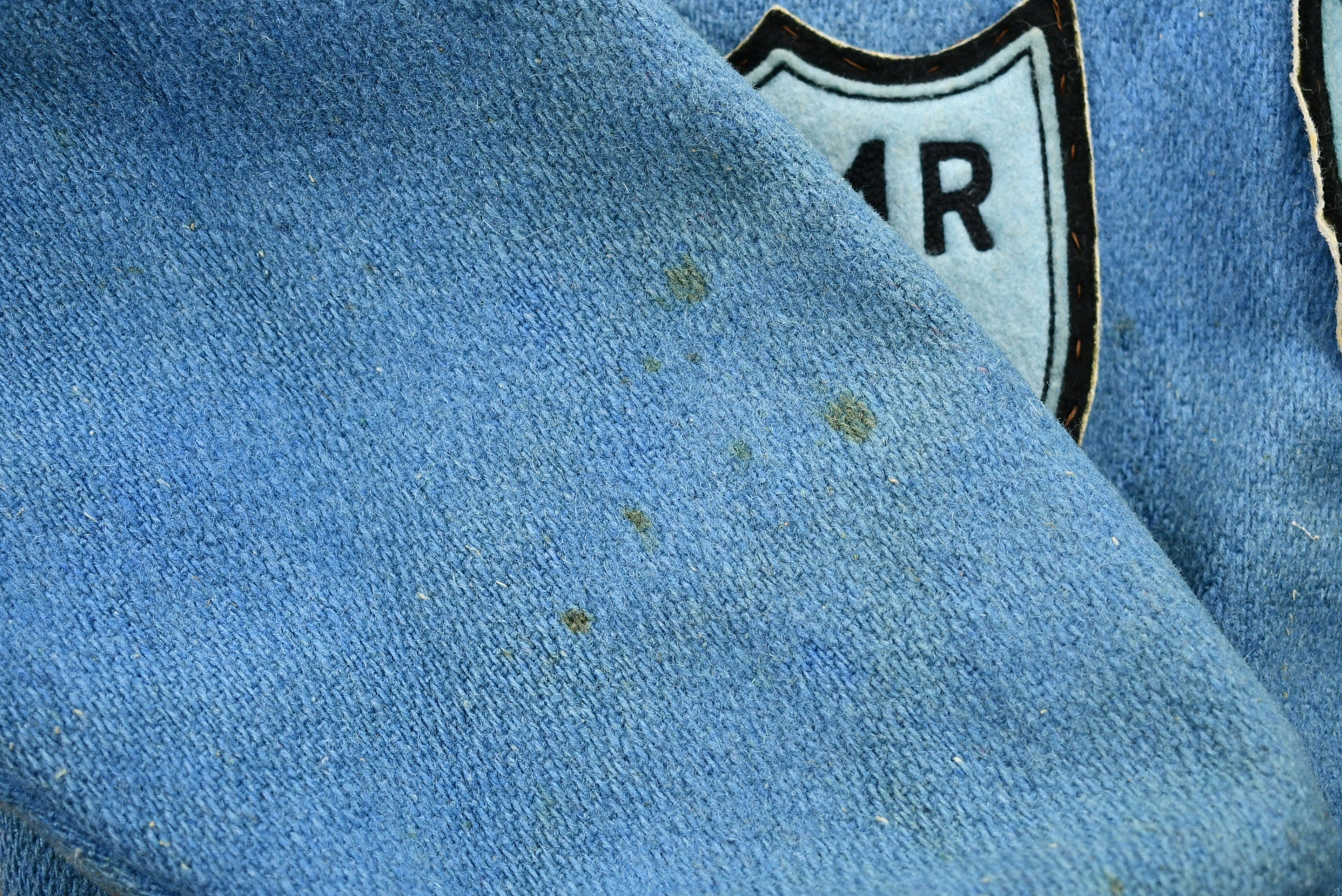 Vintage 1960s Distressed LCMR Jr High Capers Varsity Jacket