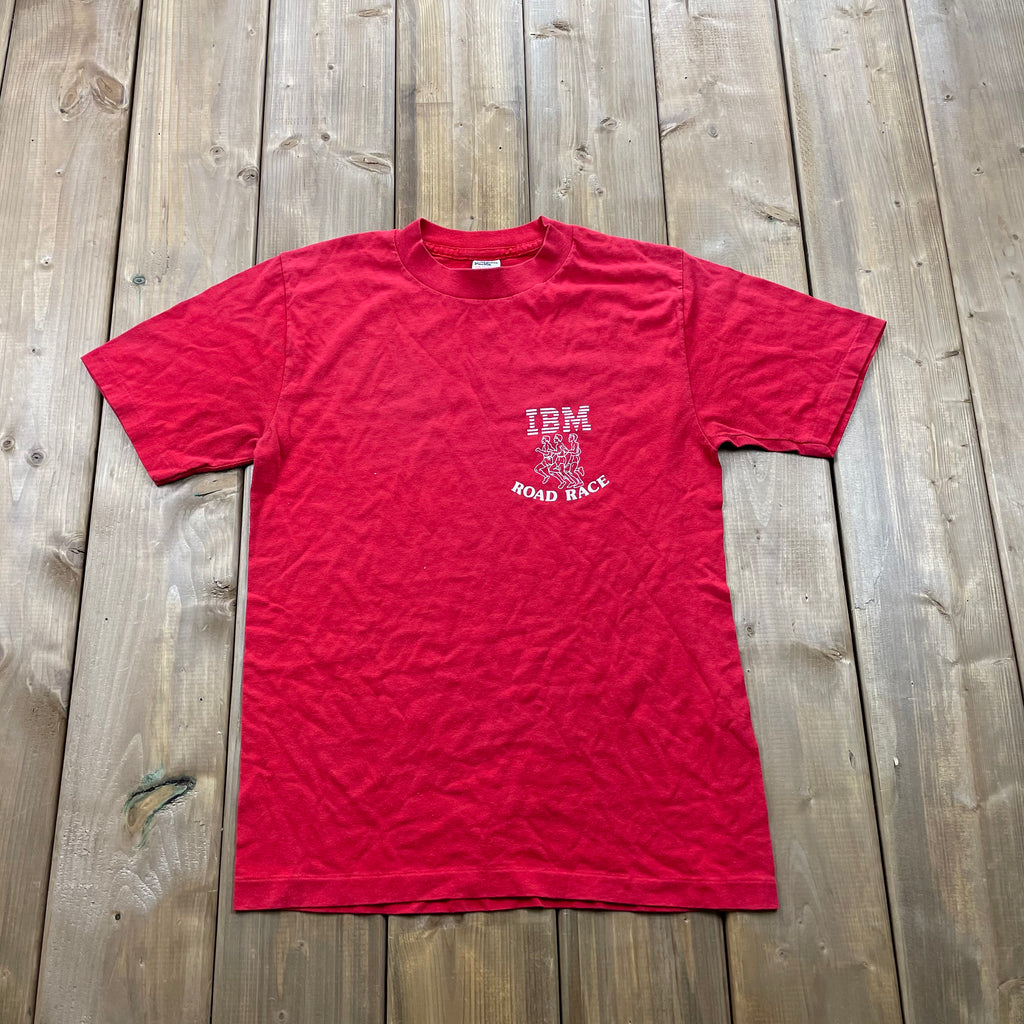 Vintage 1980's IBM Road Race Single Stitch T-Shirt Made In USA
