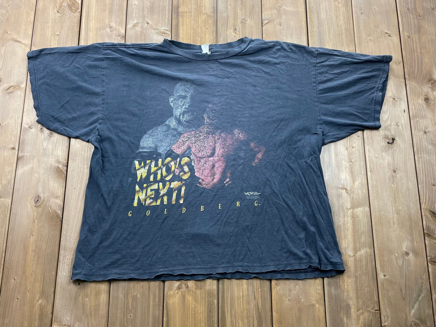 Vintage 90's WCW Goldberg Wrestling T-Shirt