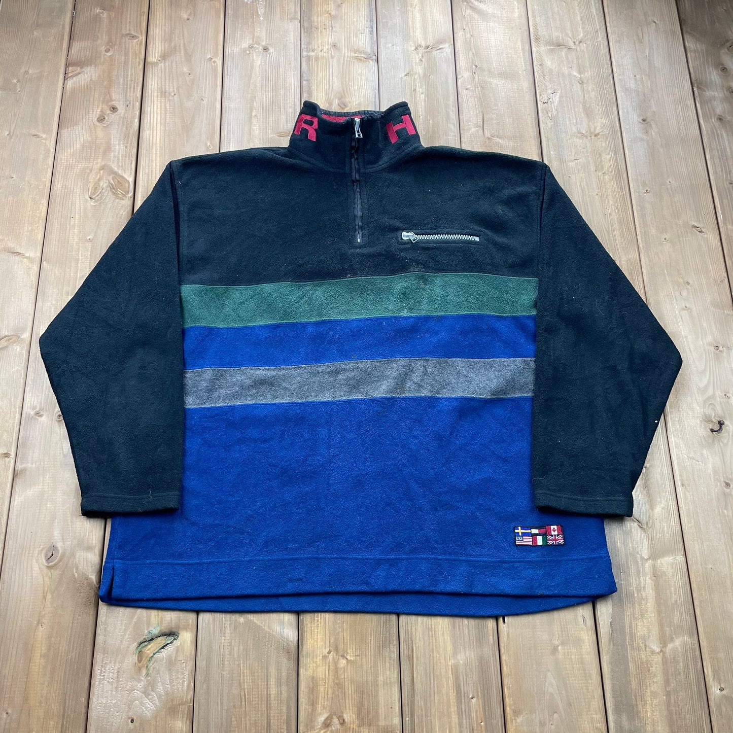 Vintage 1990s Tommy Hilfiger Fleece Sweatshirt