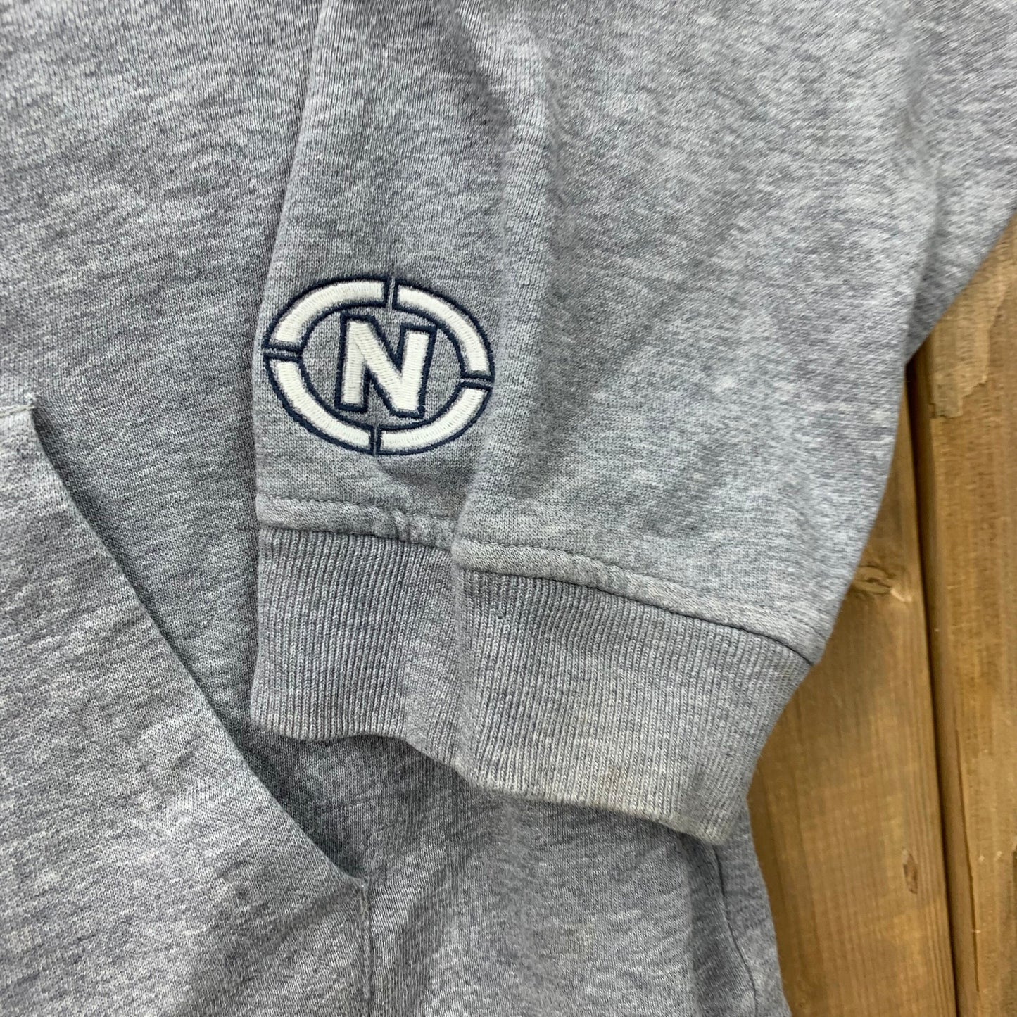 Vintage 1990s Nautica Jeans Embroidered Logo Hoodie