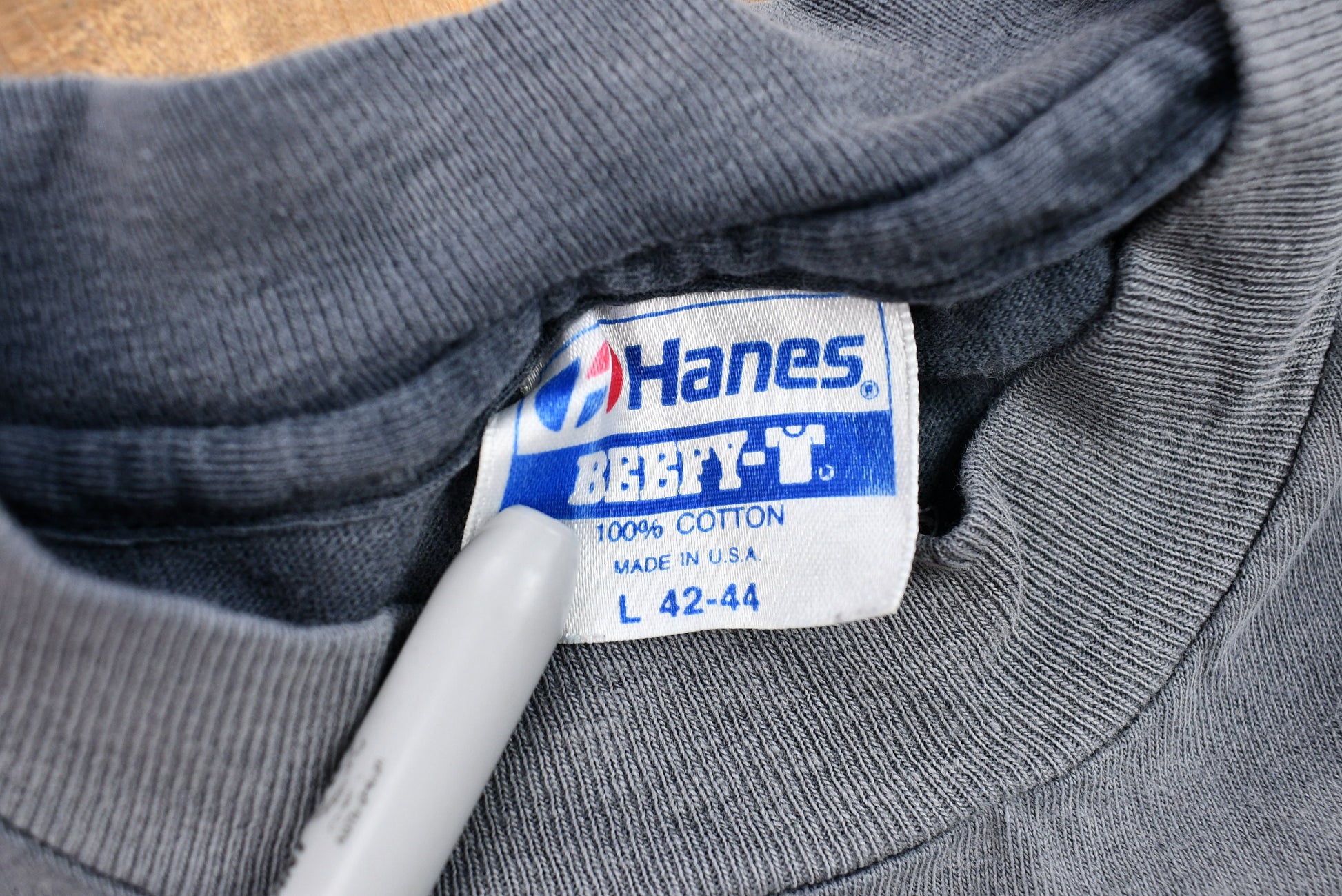 Vintage 1980s Naturally Discolored End Of The Trail Yigo, Guam Graphic T-Shirt