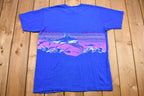 Vintage 1980s Emerald Isle Shark Graphic T-Shirt