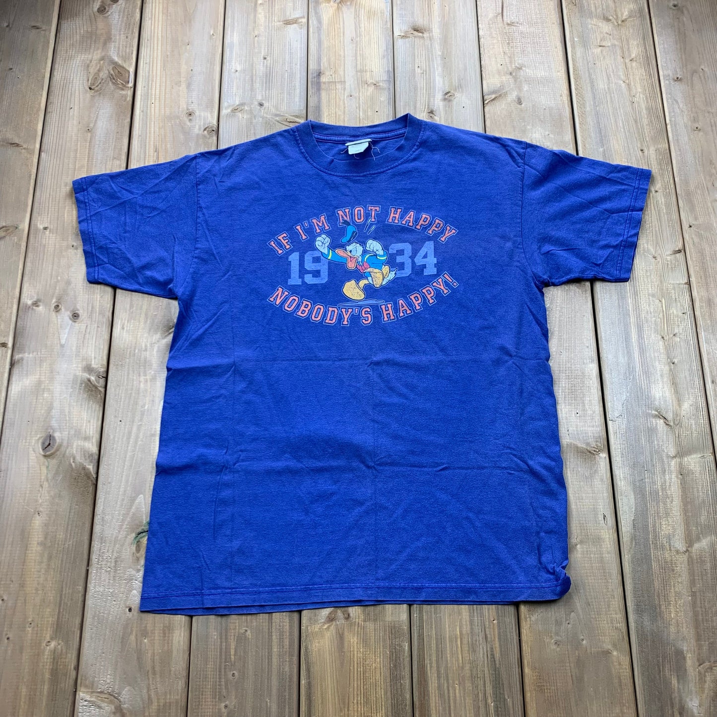 Vintage Disney Donald Duck T-Shirt / 90s Graphic Tee / Disney Store / Walt Disney / Cartoonist / American Streetwear