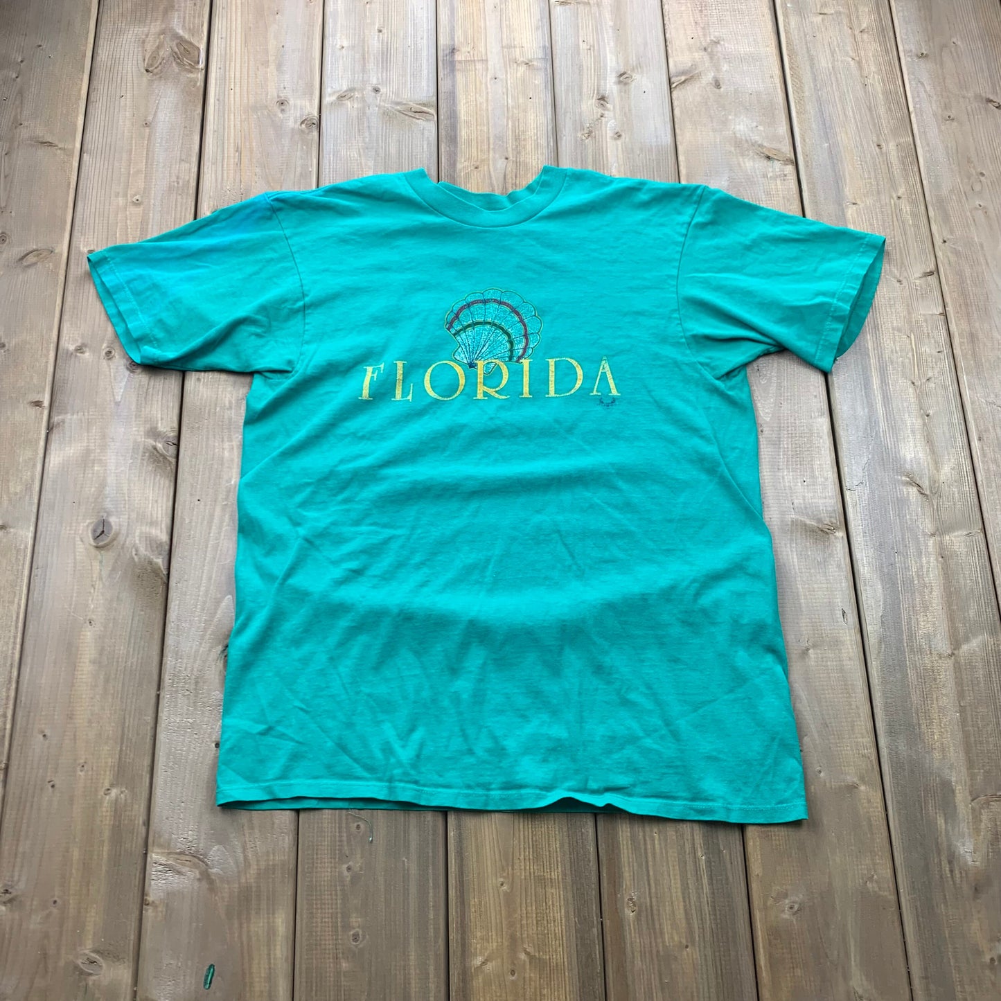 Vintage 1990s Florida Graphic T-Shirt / 80s / 90s / Streetwear Fashion / Made In USA / Vacation Tee / Travel & Tourism