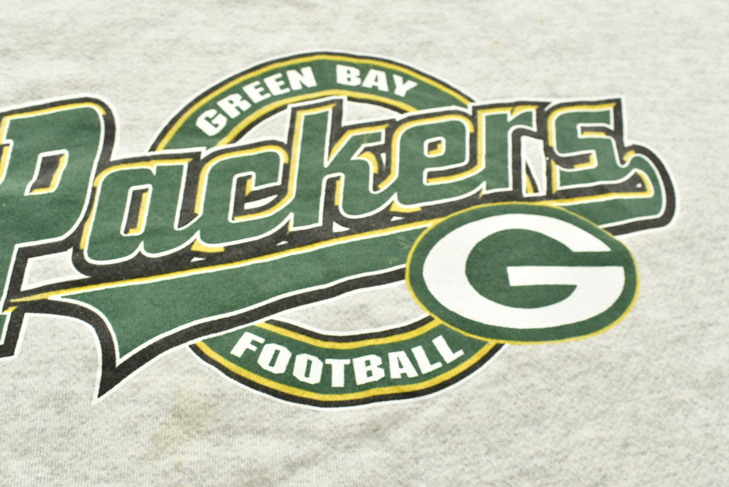 Vintage 1990s Greenbay Packers Crewneck Sweatshirt / Made In USA / 90s Crewneck / NFL / Streetwear / Athleisure