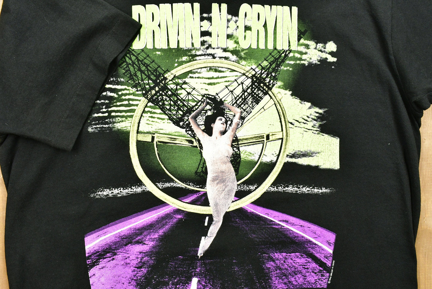 Vintage 1992 Drivin N Cryin Band Graphic / Vintage T-Shirt / Single Stitch / Music Promo Print / Concert / Tour / Made In USA / Retro Style