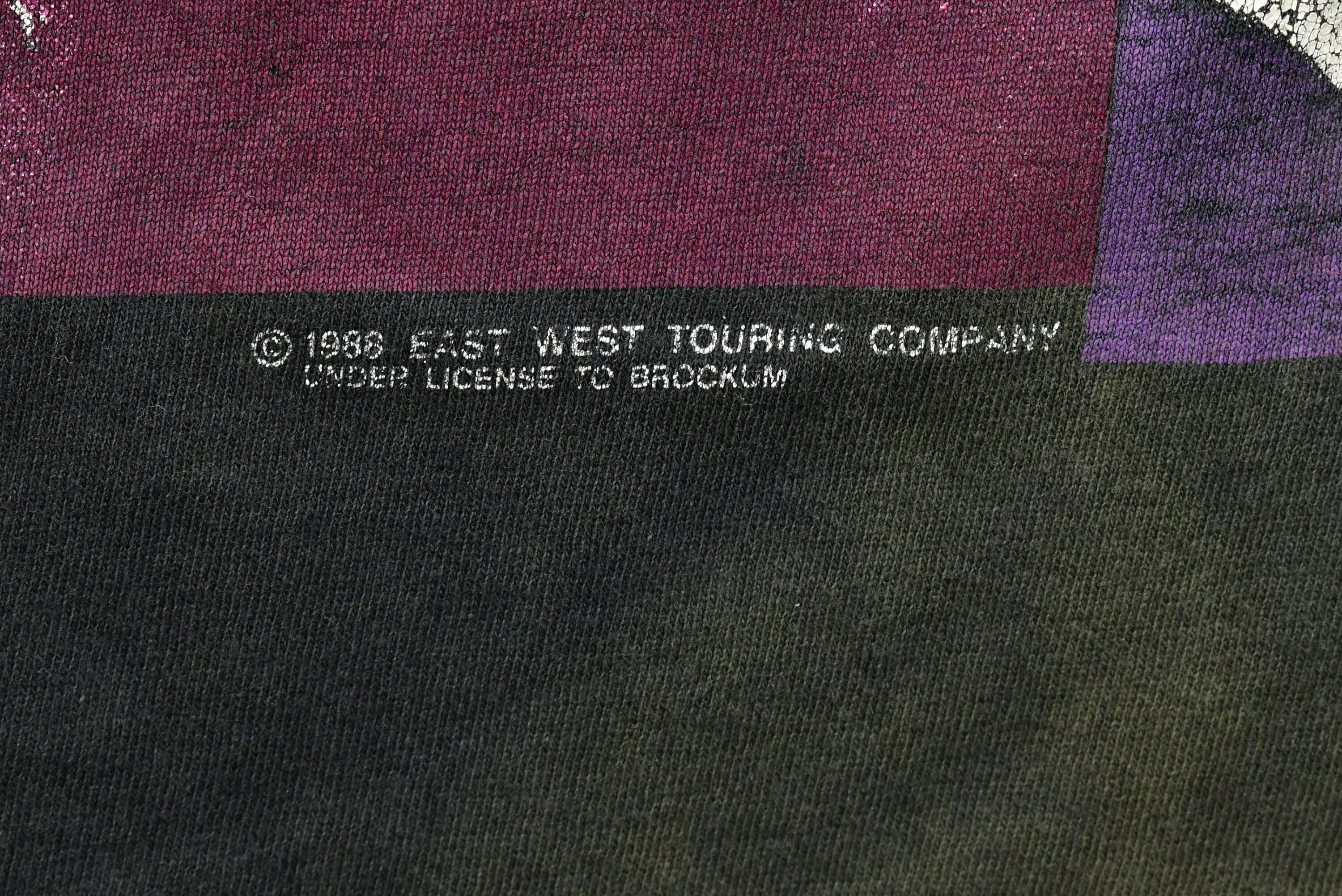 Vintage 1990 Bob Dylan Band Never Ending Tour T-shirt
