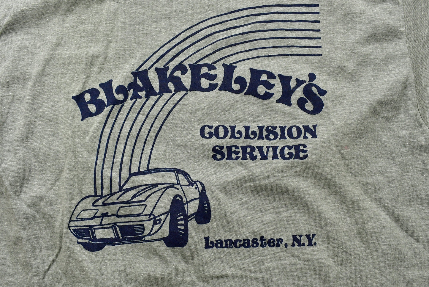 Vintage Blankeley's Collision Service Single Stitch T-Shirt/ Made In USA / Graphic / 80s / 90s / Streetwear / Retro Style