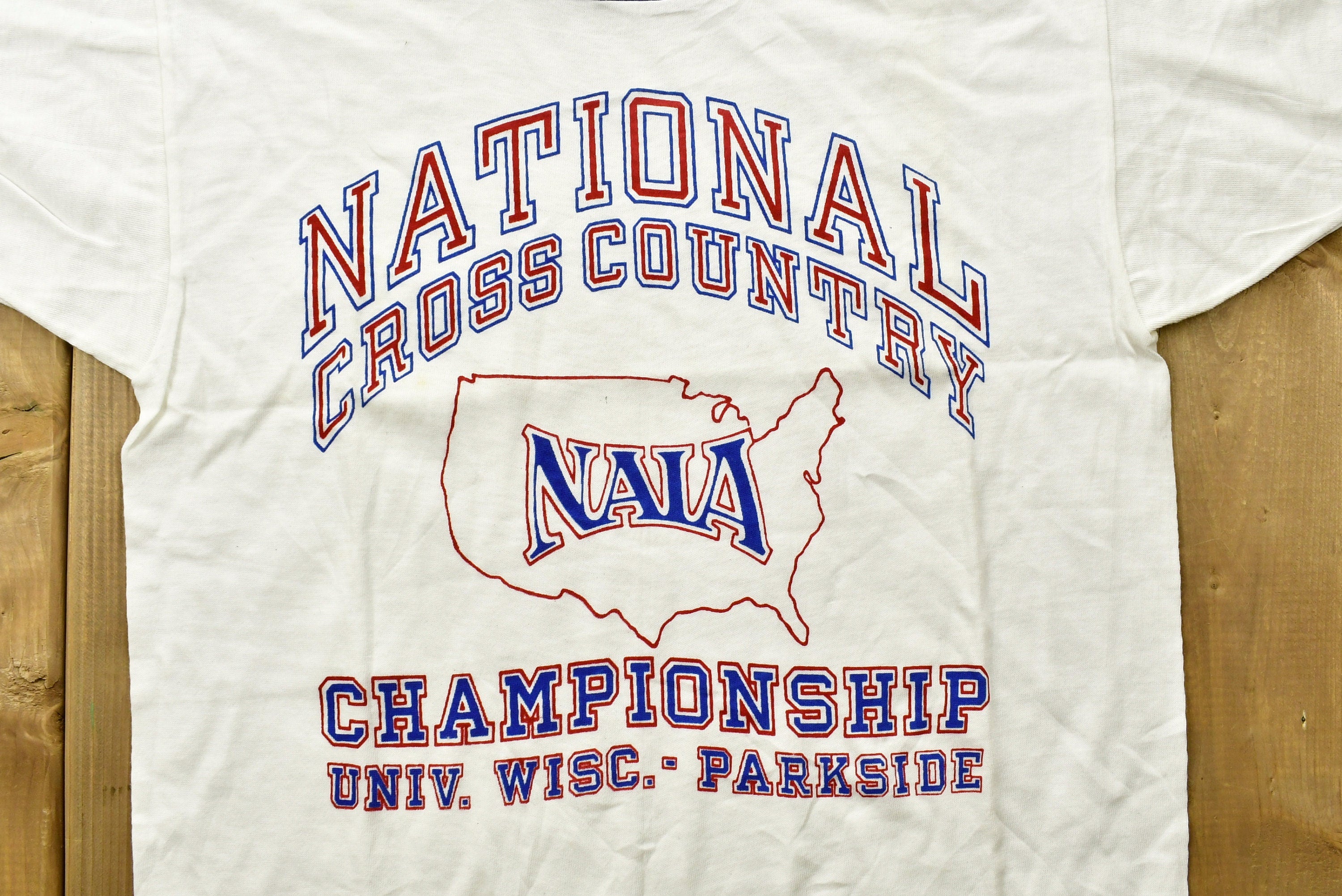 Vintage 1970s Champion University of Wisconsin Ringer T-Shirt