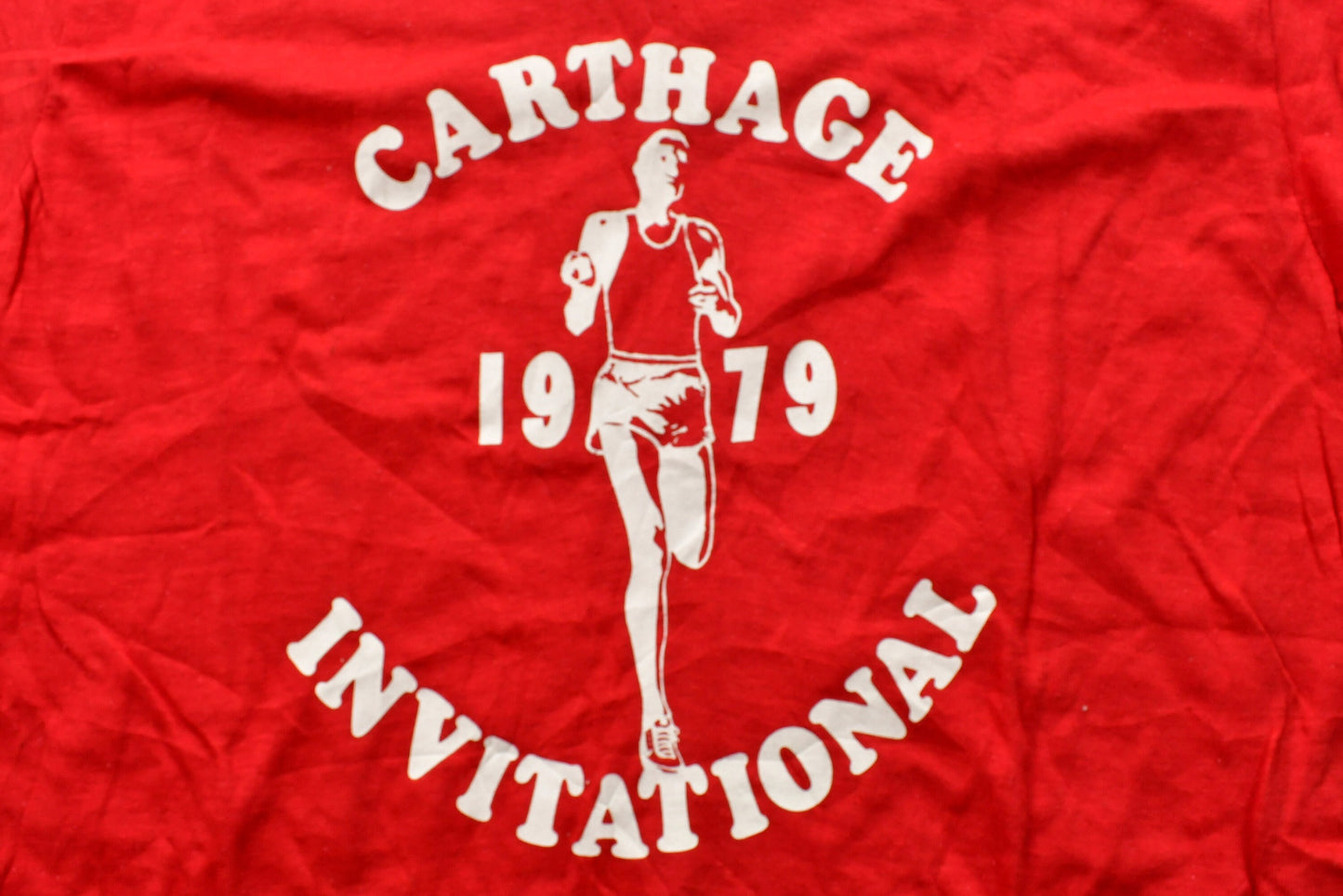 Vintage 1979 Carthage Invitational  Single Stitch Hanes T Shirt Made In USA/ Graphic / 80s / 70S / Streetwear / Retro Style