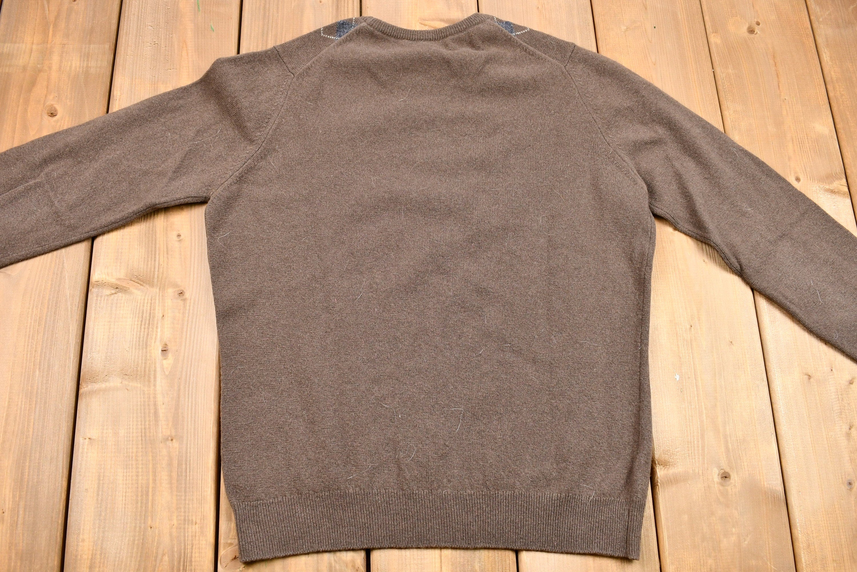 Vintage 1970s Jaeger Lambswool Knit Sweater
