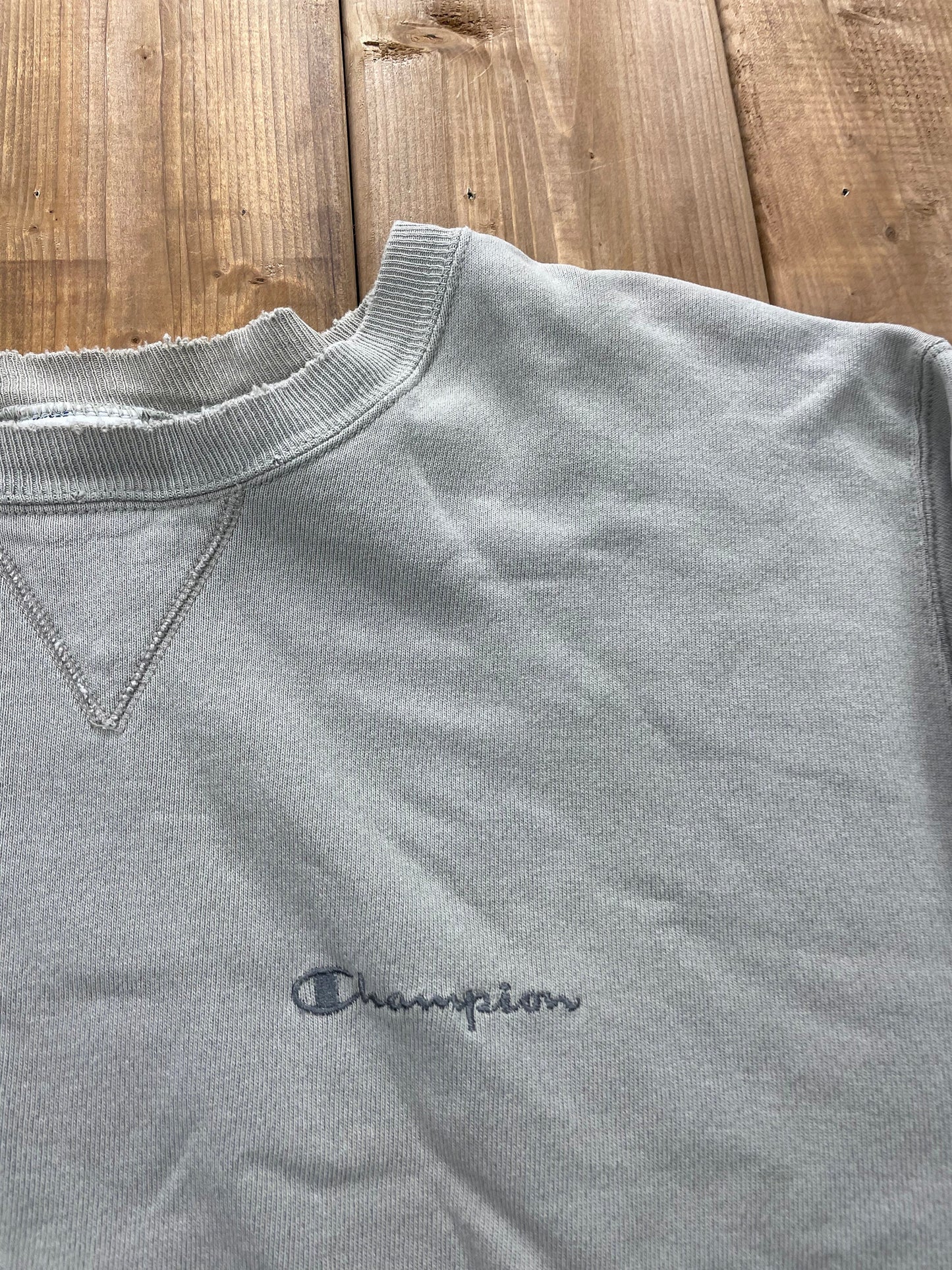 Vintage 1990s Champion Embroidered Sweatshirt / Vintage Champion / Vintage Pullover / Streetwear / Athleisure Sportswear