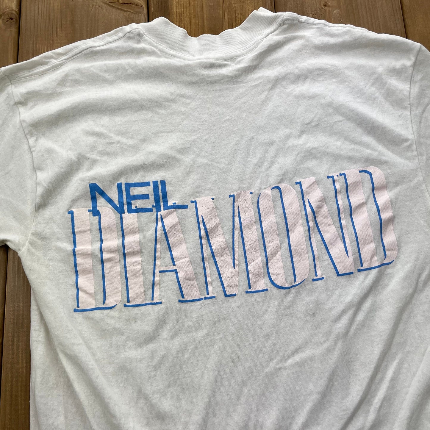 Vintage 1980's Neil Diamond Single Stitch Band Graphic