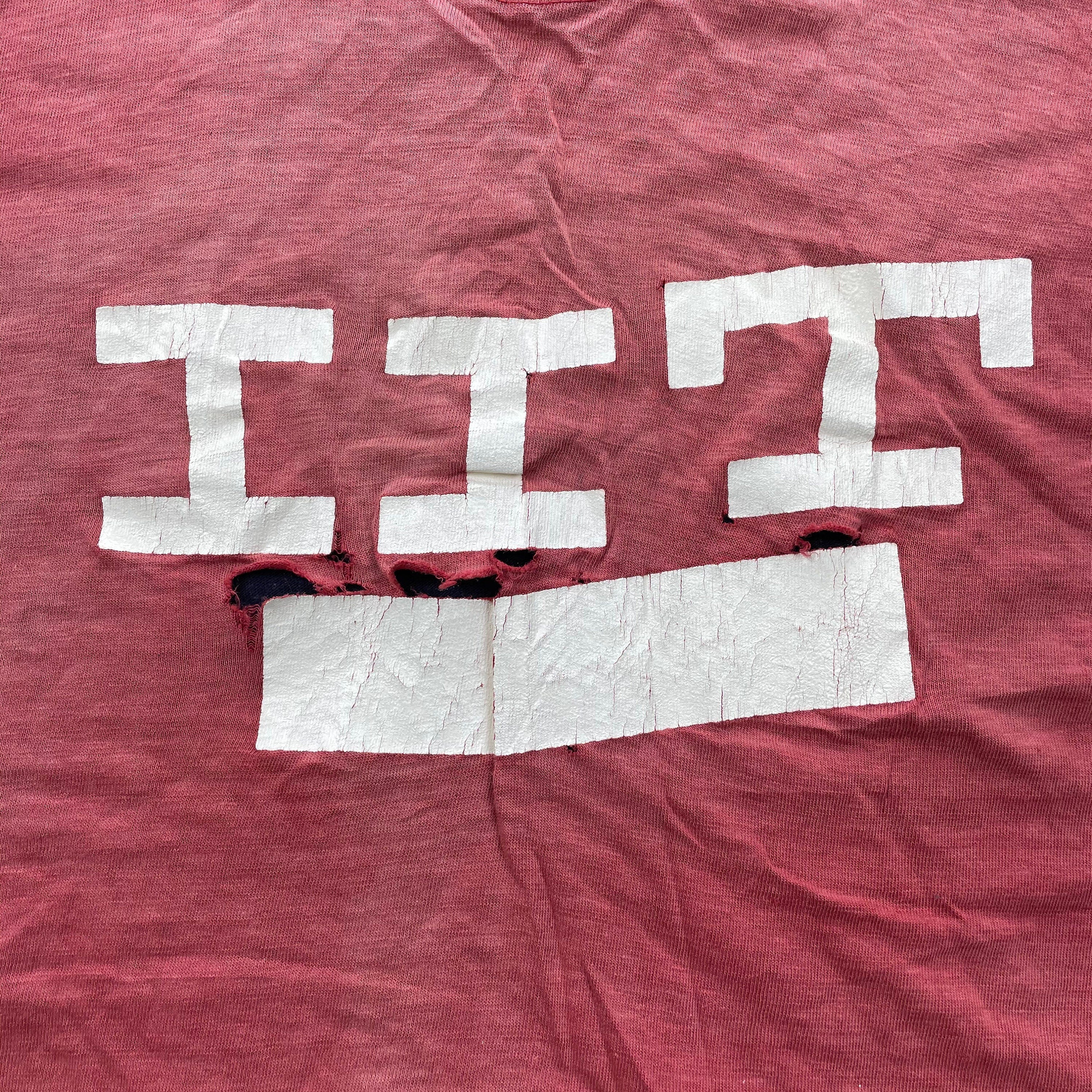 Vintage 1960s IIT Distressed T-Shirt Jersey