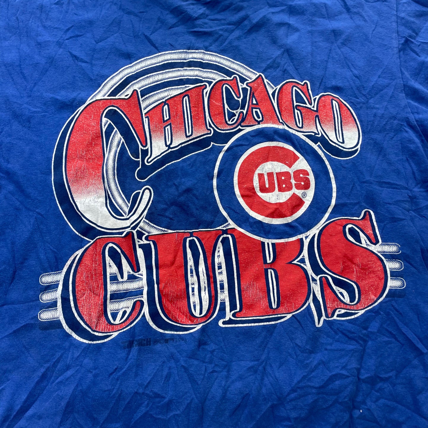 Vintage 1990s Chicago Cubs Sports Ringer T-Shirt