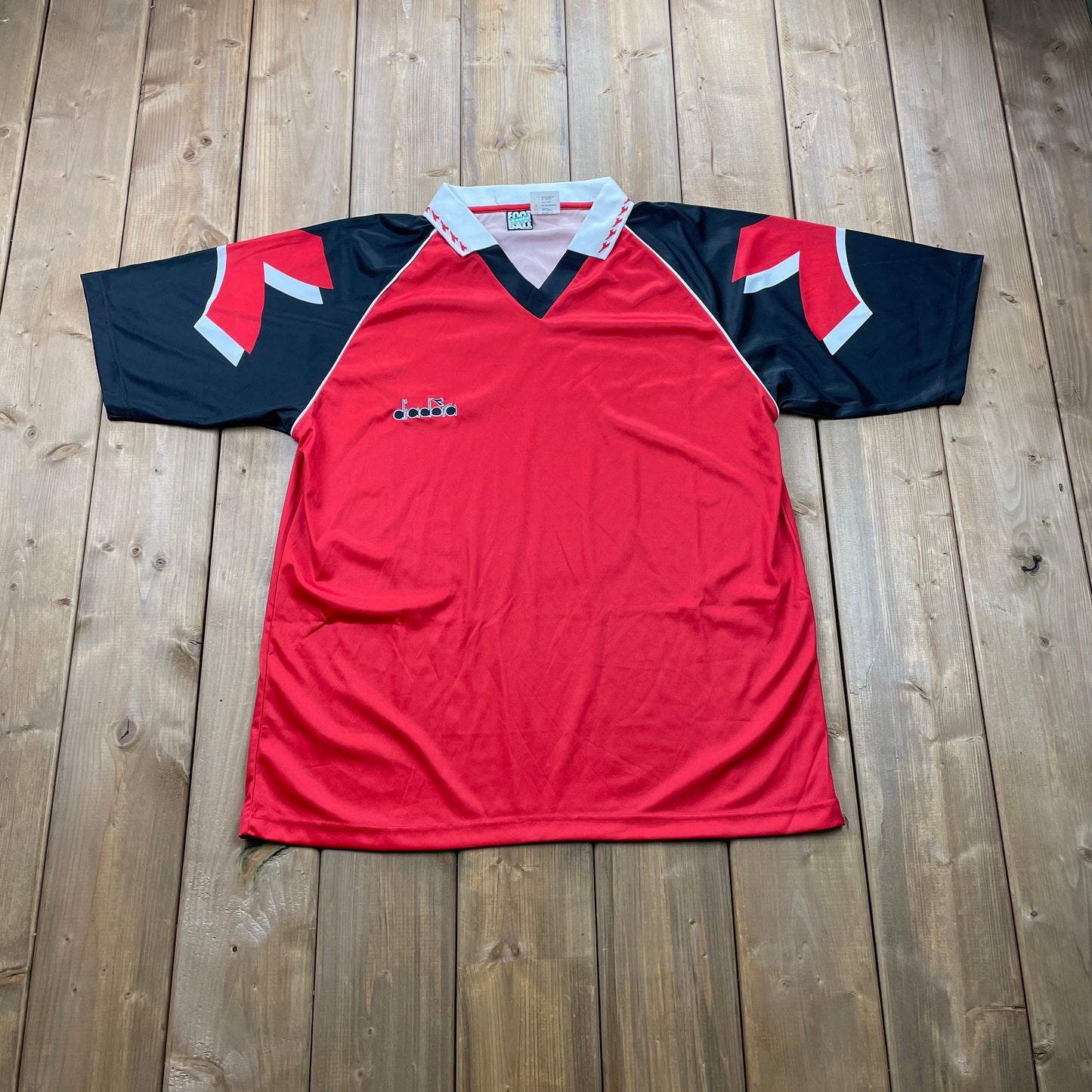 Vintage 1990s Diadora Football Soccer T-Shirt