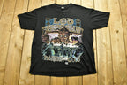 Vintage 1990 Led Zeppelin Hammer Of The Gods Band T-shirt
