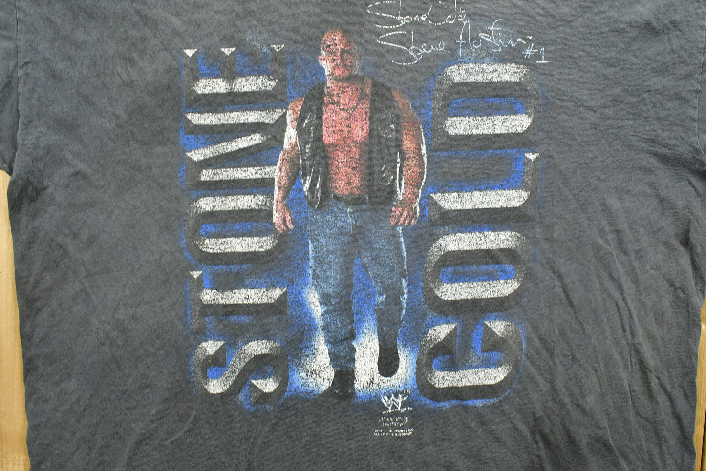 Vintage 90's Stone Cold Steve Austin Wrestling T-Shirt / Graphic / Stone Cold Steve Austin Print / 90s / Made In USA / WWE / Murina