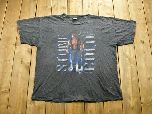 Vintage 90's Stone Cold Steve Austin Wrestling T-Shirt / Graphic / Stone Cold Steve Austin Print / 90s / Made In USA / WWE / Murina