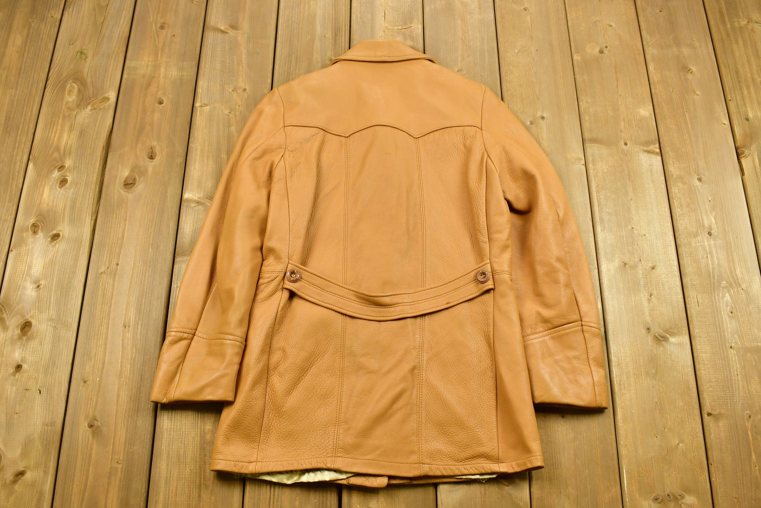 Vintage 1960's Genuine Deerskin Jacket / Mid Western Sport