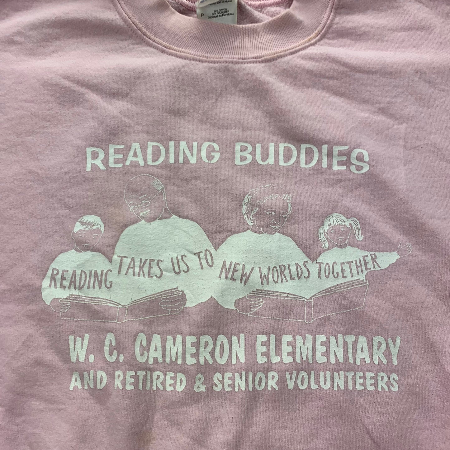 Vintage 1990's Reading Buddies Crewneck Sweatshirt