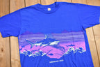 Vintage 1980s Emerald Isle Shark Graphic T-Shirt