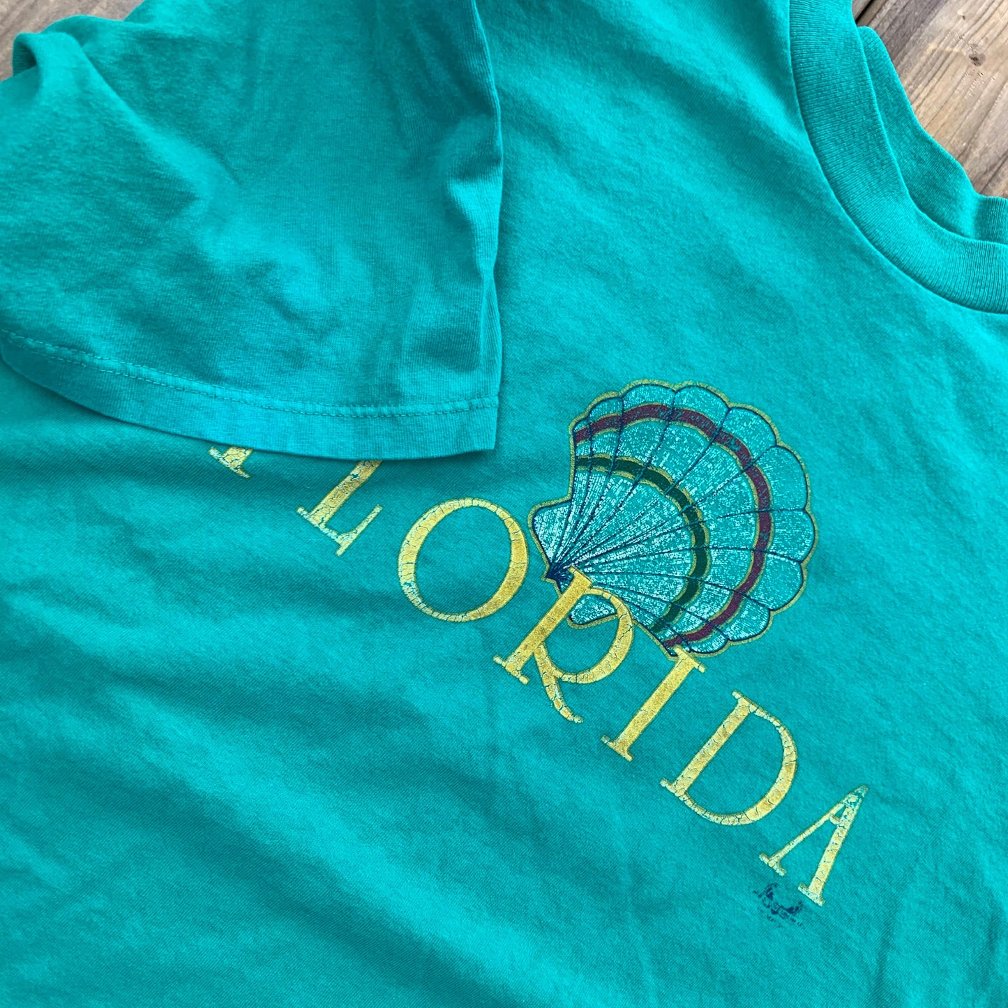 Vintage 1990s Florida Graphic T-Shirt / 80s / 90s / Streetwear Fashion / Made In USA / Vacation Tee / Travel & Tourism