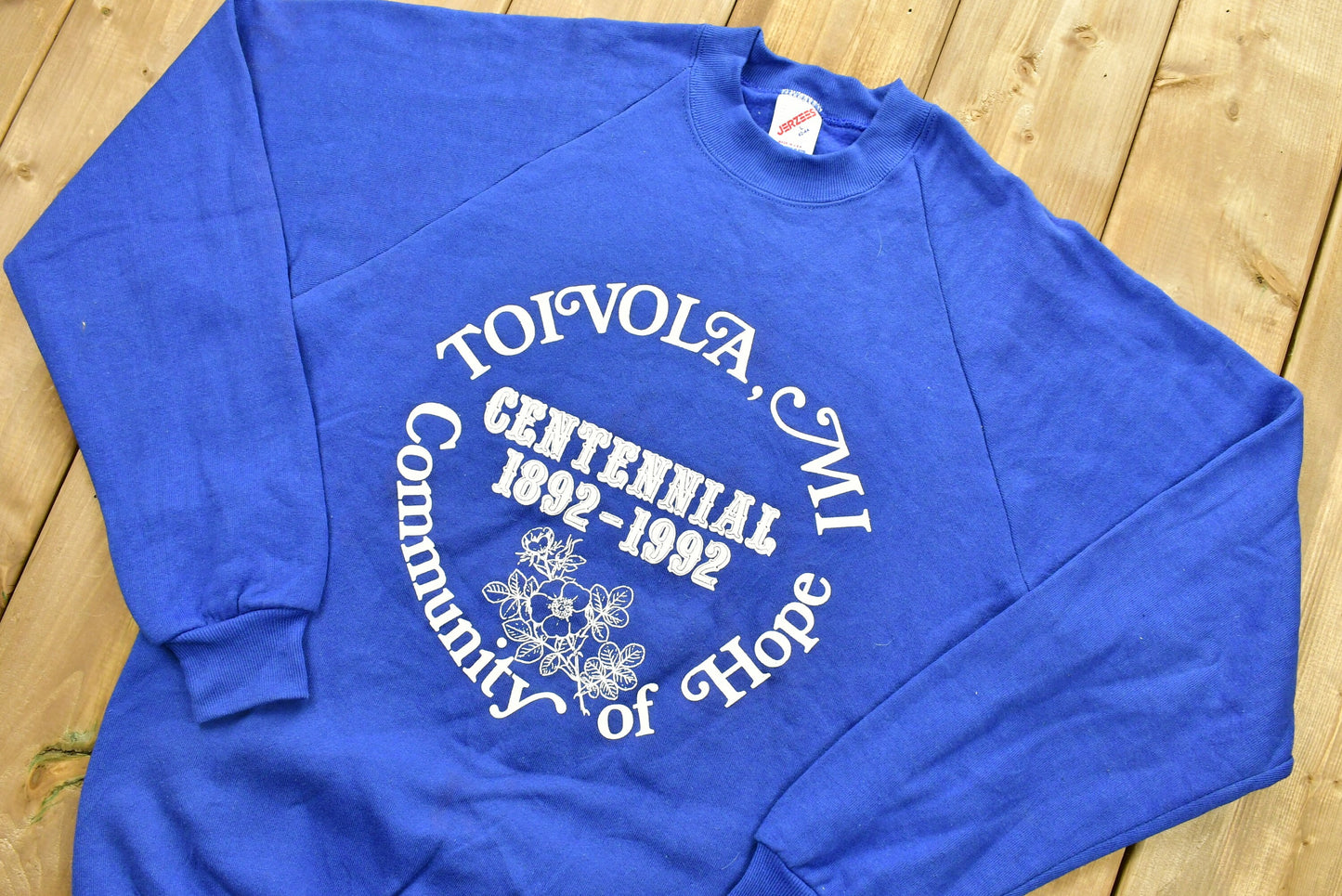 Vintage 1992 Centennial Community Of Hope Crewneck Sweatshirt / 90s Crewneck / Souvenir / Athleisure / Streetwear / Made In USA