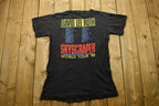 Vintage 1988 David Lee Roth Skyscraper Band T-shirt