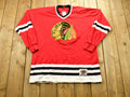 Vintage 1990s Chicago Blackhawks CCM NHL Hockey Jersey
