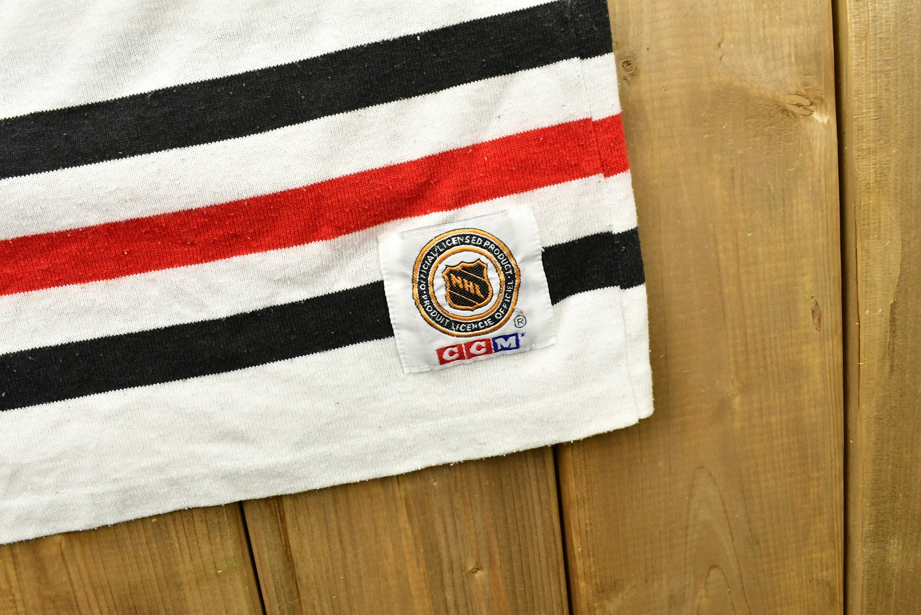 Vintage 1990s Chicago Blackhawks CCM NHL Hockey Jersey