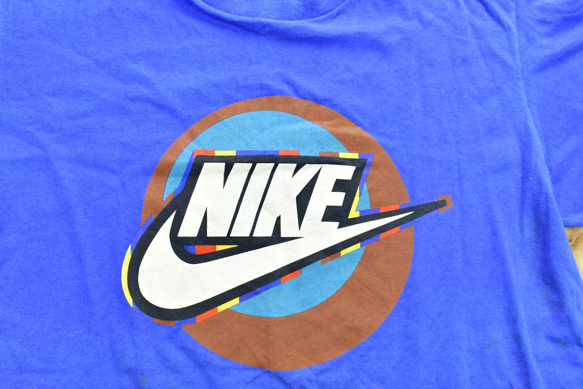 Vintage 1990s Nike Grey Tag Graphic T-Shirt