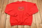 Vintage 1990s London England Embroidered Crewneck Sweatshirt