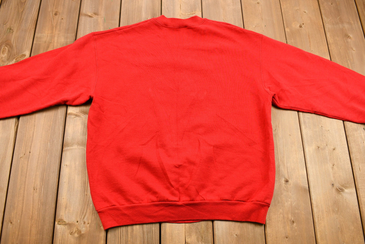 Vintage 1990s London England Embroidered Crewneck Sweatshirt